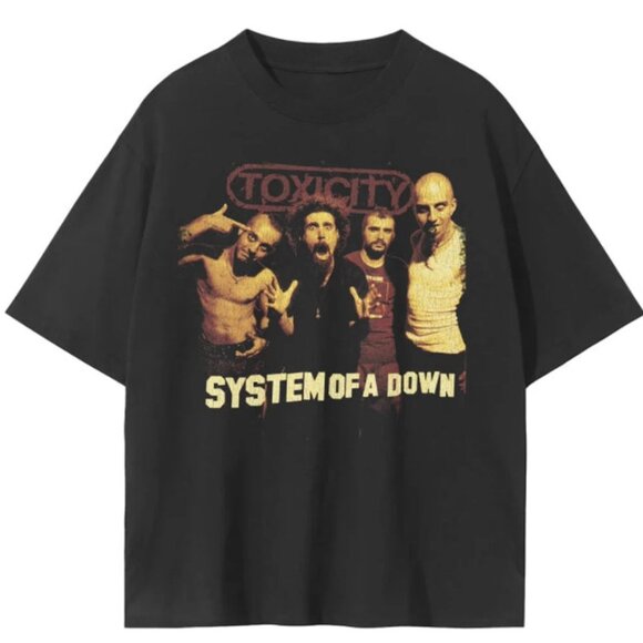 System of a Down Toxicity Vintage T-Shirt, Chop Suey System of a Down T-Shirt - Picture 1 of 2